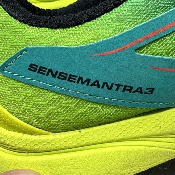Saloman Sense‎ Mantra 3 Trail Running Shoes Size 7 Green Yellow Hiking - Picture 11 of 15